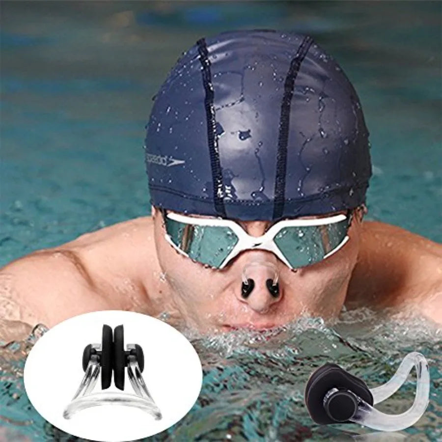 Silicone Swimming Nose Clips For Kids And Adults Leakproof