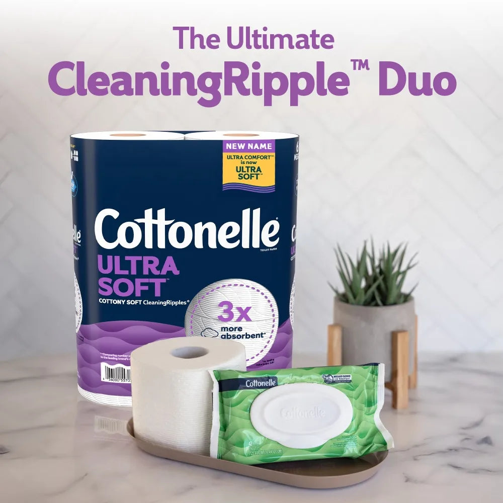 Ultra Soft 2Ply Toilet Paper Bath Tissue