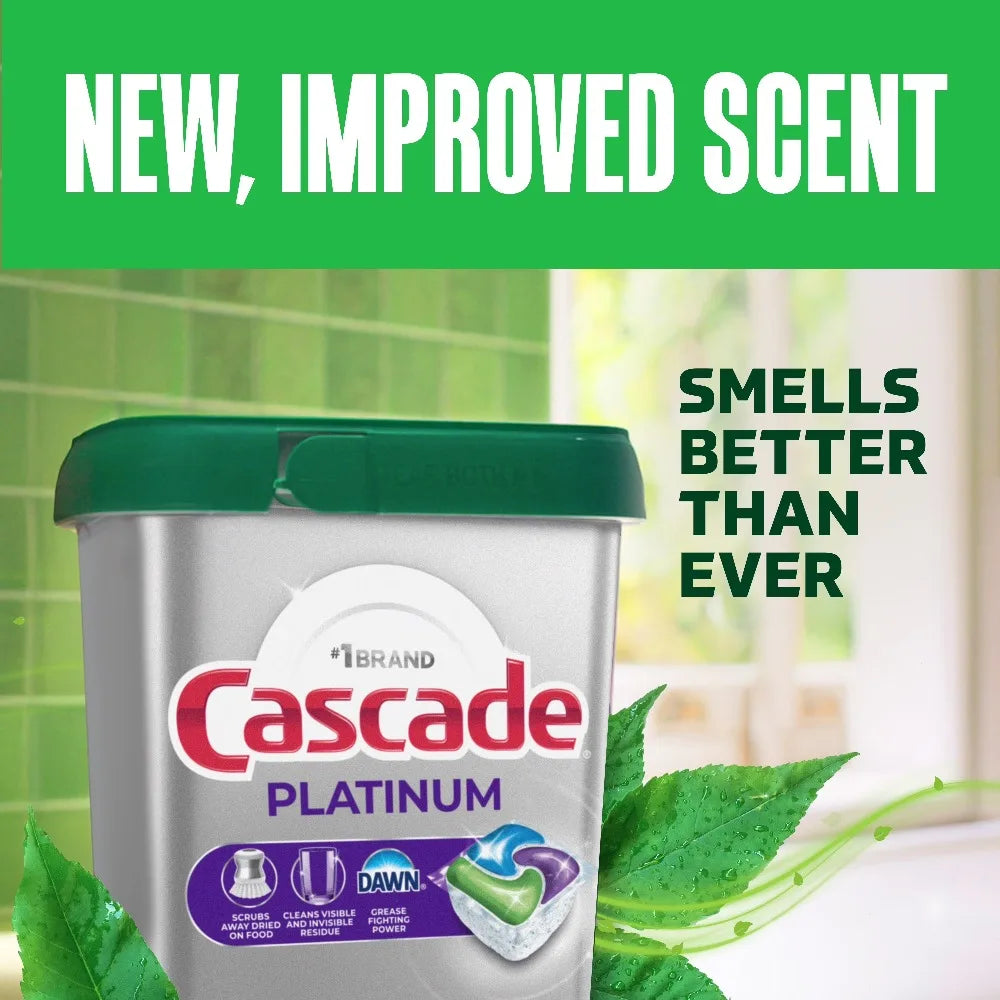 Platinum Dishwasher Pods Fresh Scent 26 Count