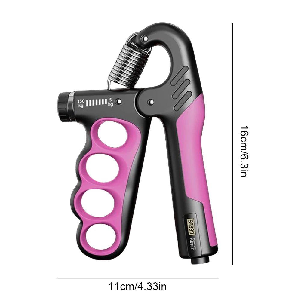 Adjustable Hand Grip Strengthener 5 to 100Kg With Counter