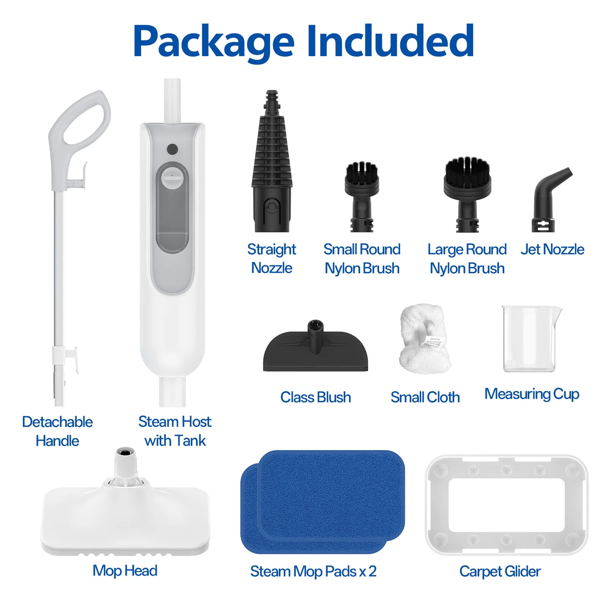 Vastorm Powerful Multi Function Handheld Steam Mop Cleaner