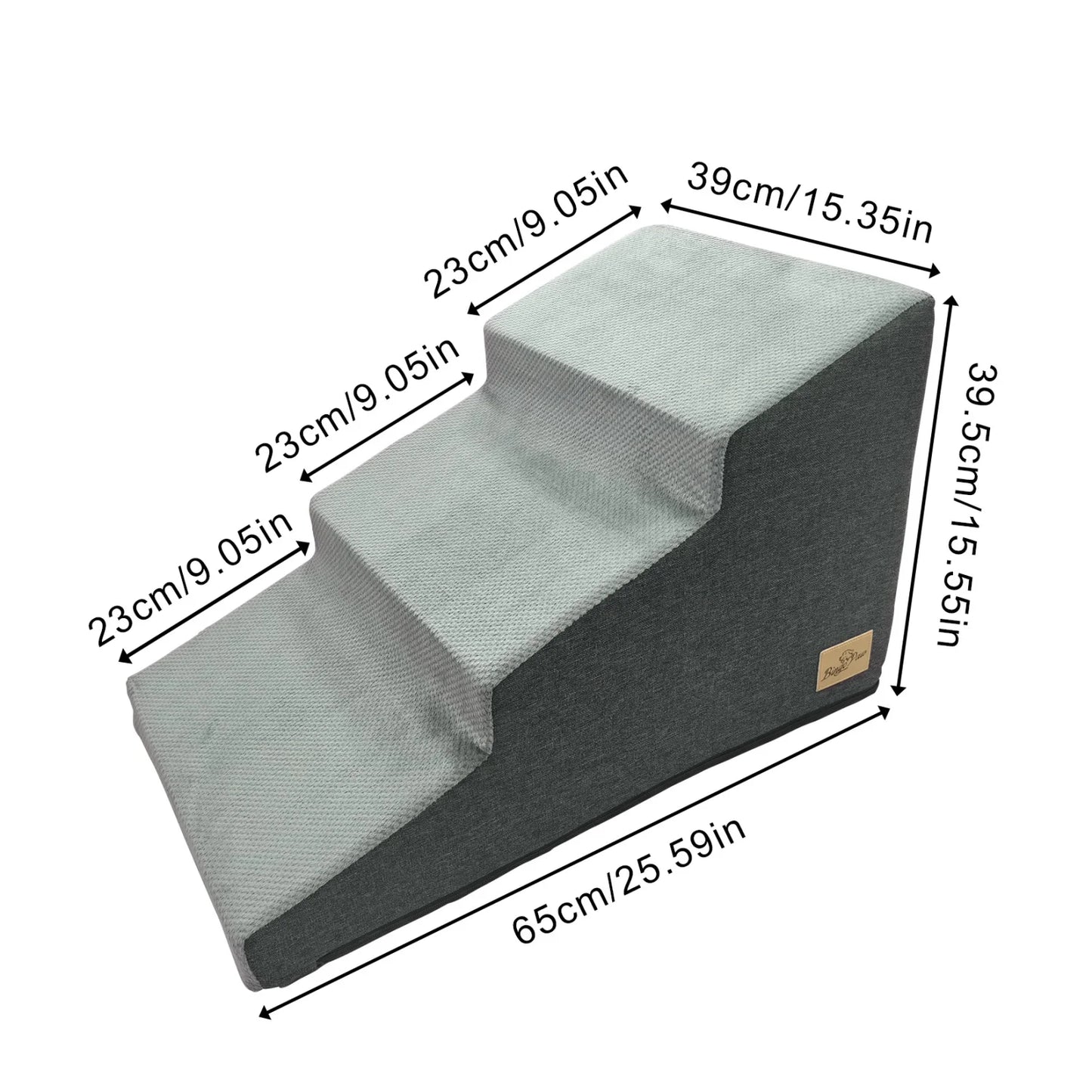 Dog Stairs Ramp With Washable Cover For Small Dogs