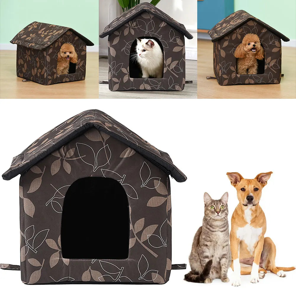 Shunmaii Waterproof Pet Bed House Indoor Outdoor