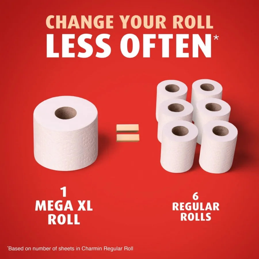 Ultra Strong Toilet Paper Mega Rolls