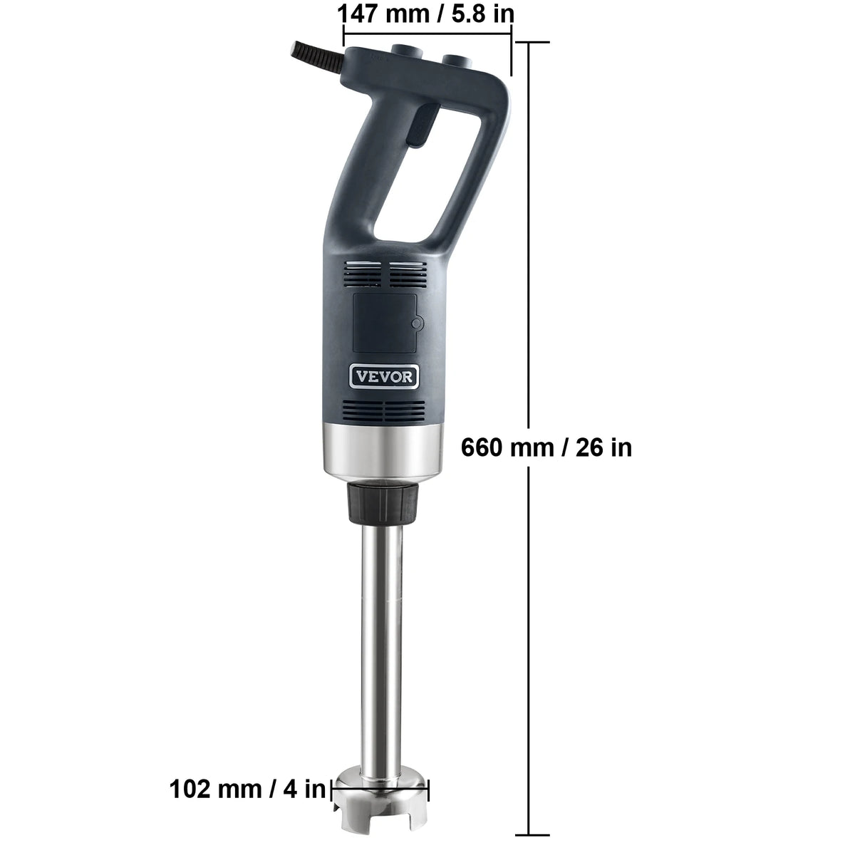 SucceBuy Commercial 500 Watt Immersion Blender