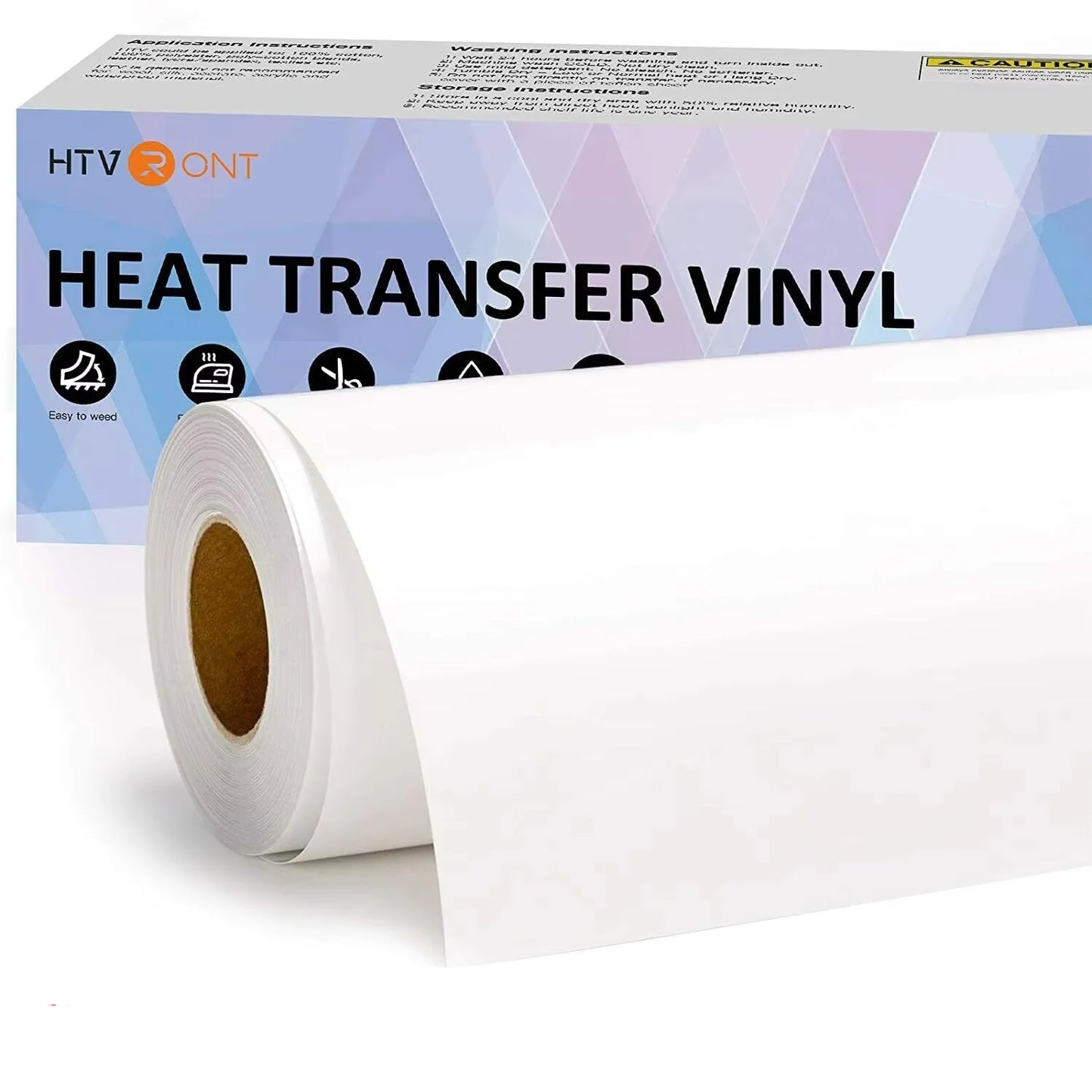HTVRONT Heat Transfer Vinyl Roll for T Shirts and Crafts