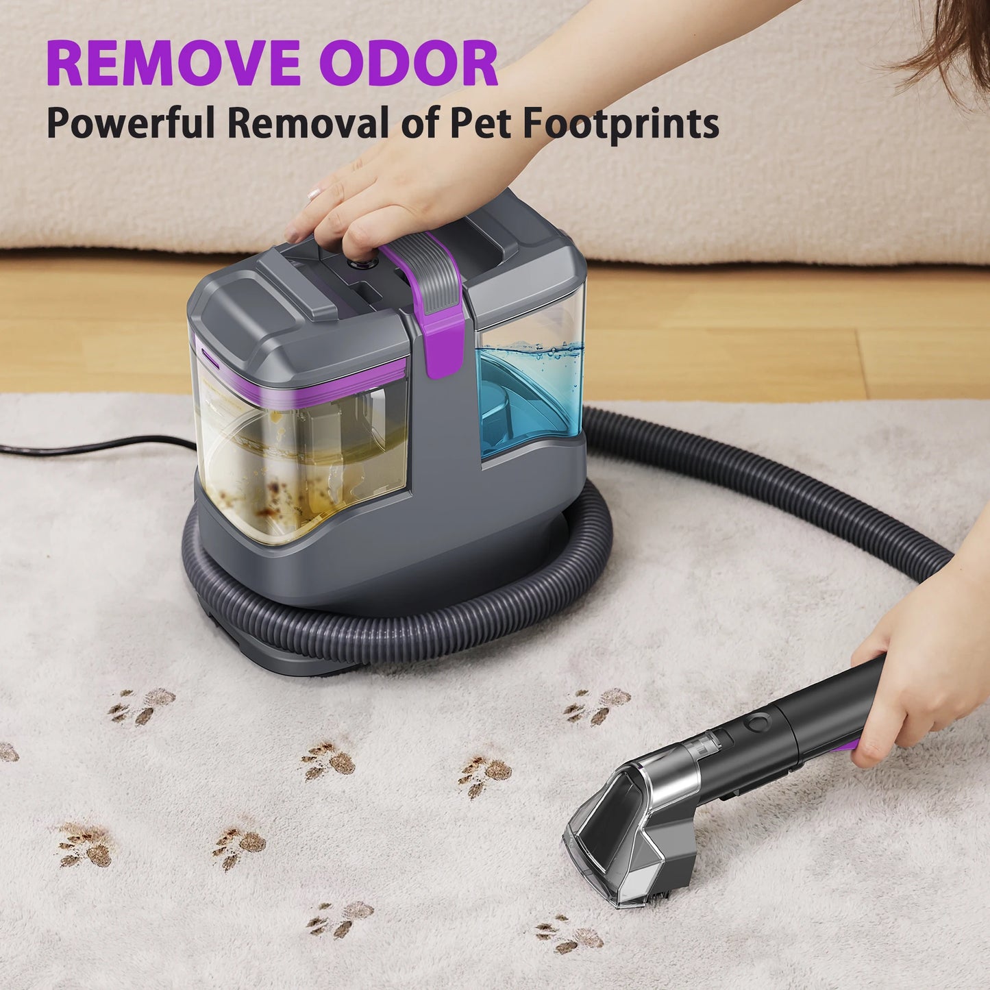 YISORA C9 C9S Portable Carpet Upholstery Cleaner