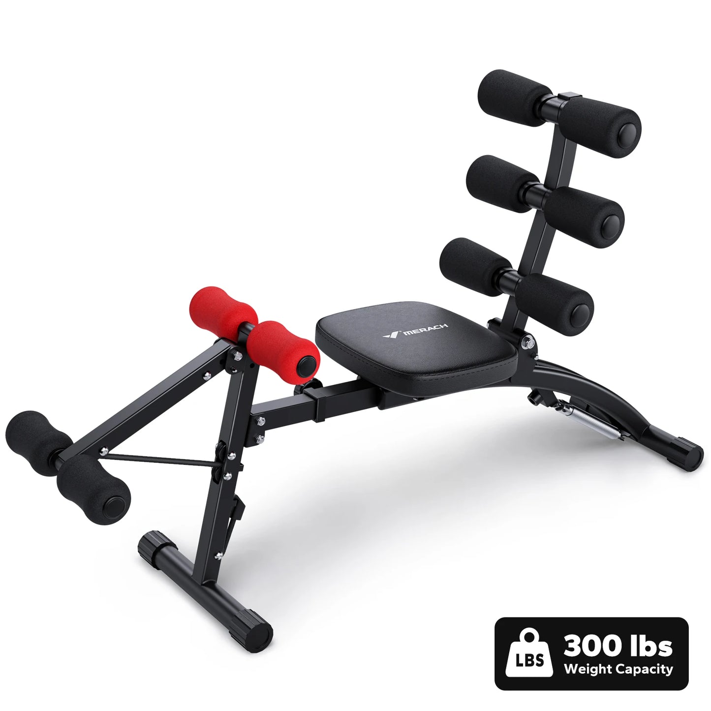 MERACH Ab Machine Multi Functional Adjustable Trainer