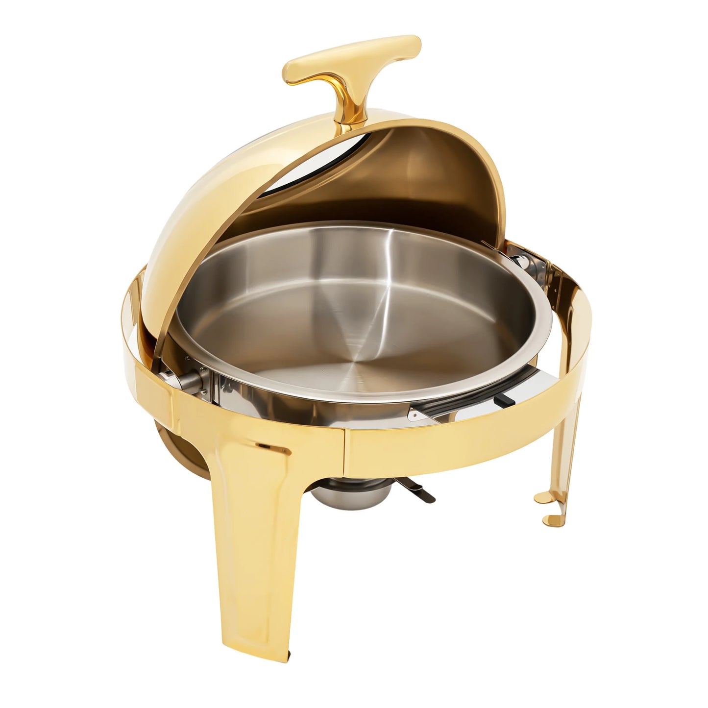Round Chafing Dish Buffet Set Stainless Steel Warmer