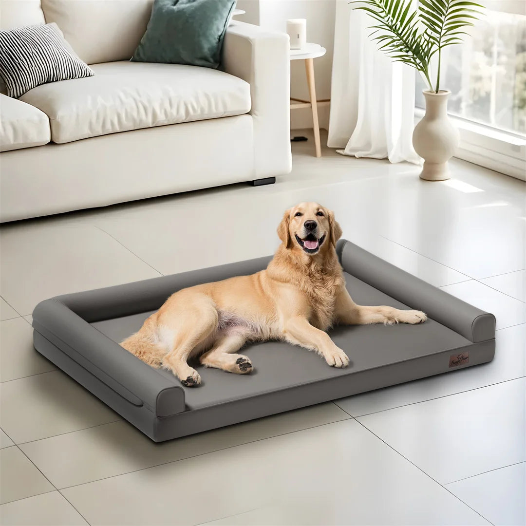 BingoPaw Microfiber Dog Sofa Bed With Removable Cover