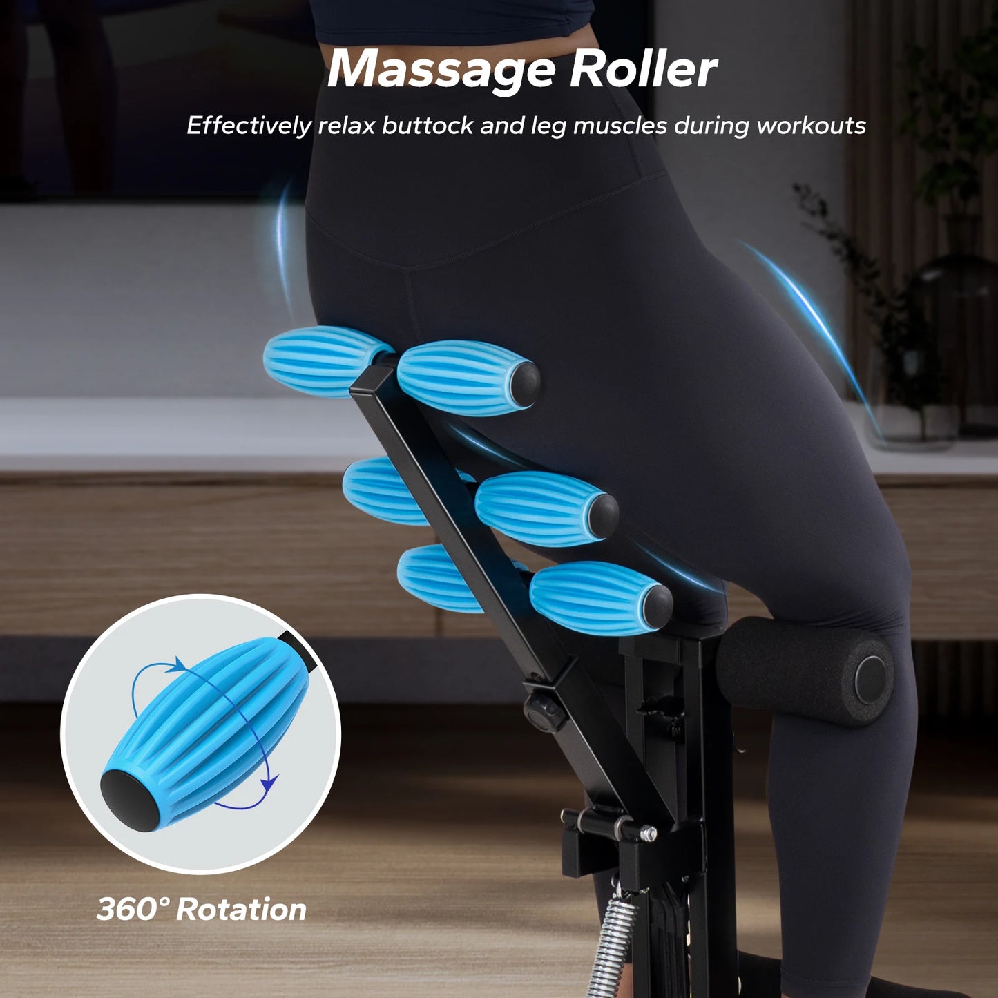 MERACH Deep Squat Machine Glutes Trainer For Core Workout