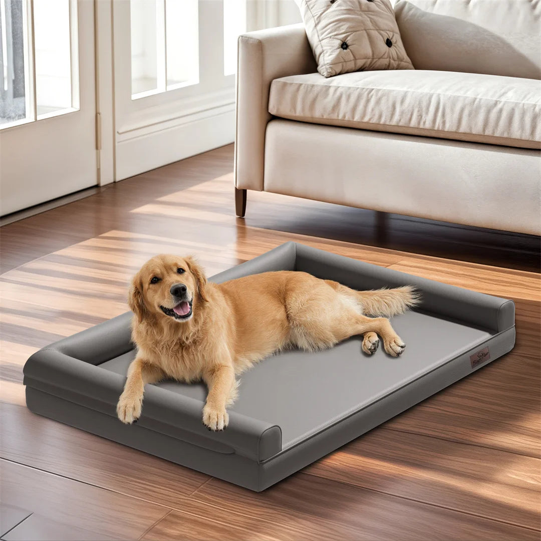 BingoPaw Microfiber Dog Sofa Bed With Removable Cover