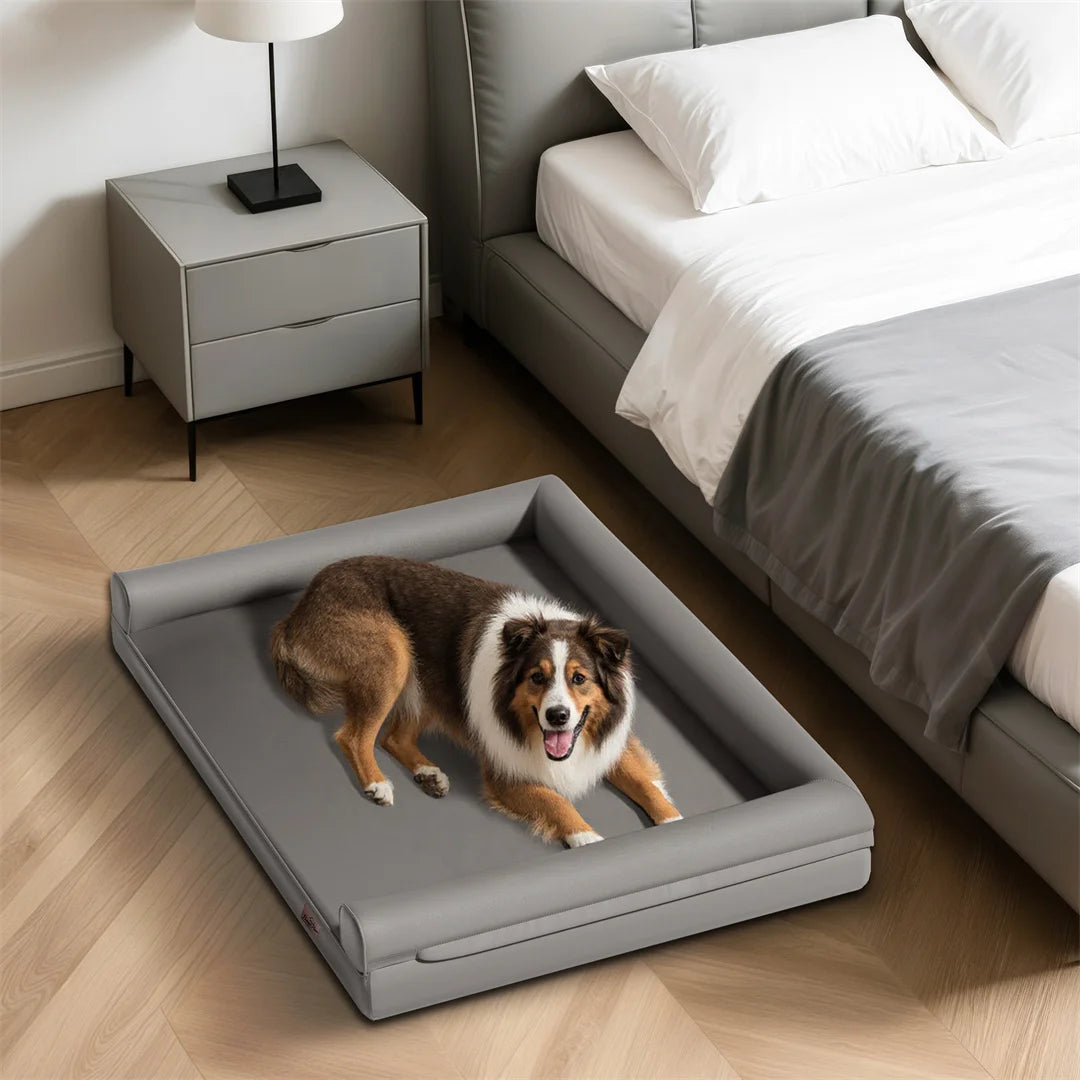 BingoPaw Microfiber Dog Sofa Bed With Removable Cover