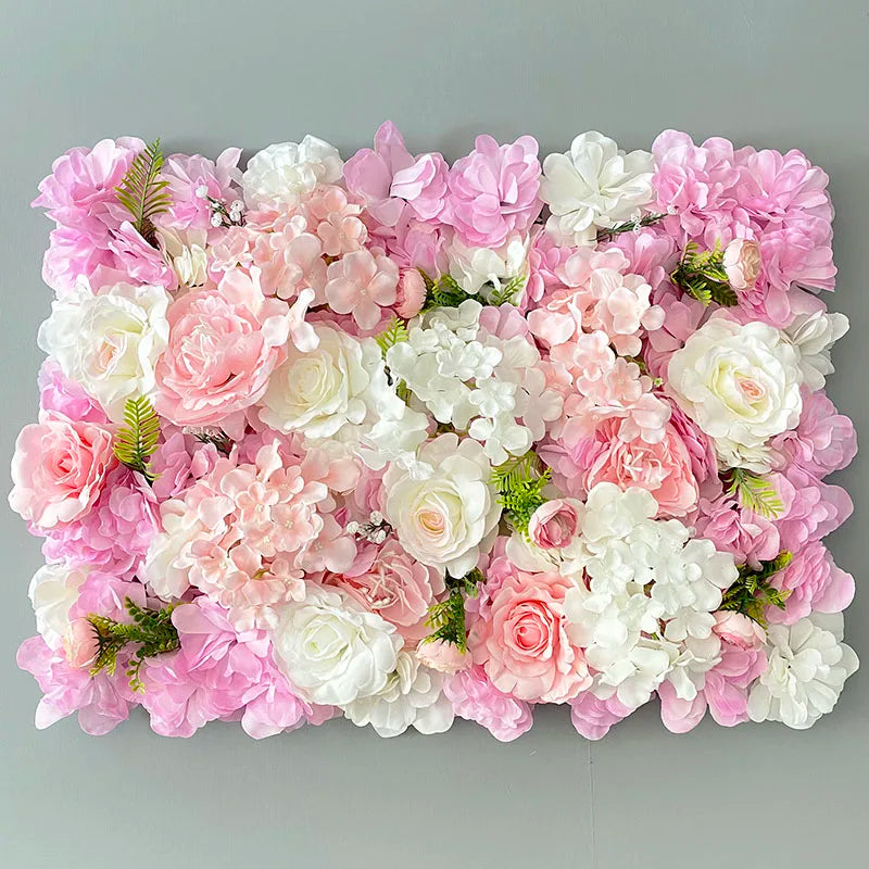 MEIHON Silk Rose Wall Backdrop for Weddings and Baby Showers