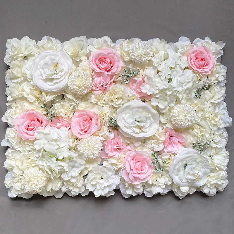 MEIHON Silk Rose Wall Backdrop for Weddings and Baby Showers
