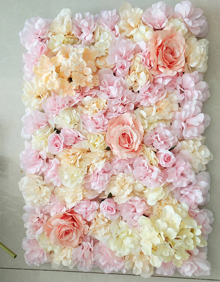 MEIHON Silk Rose Wall Backdrop for Weddings and Baby Showers