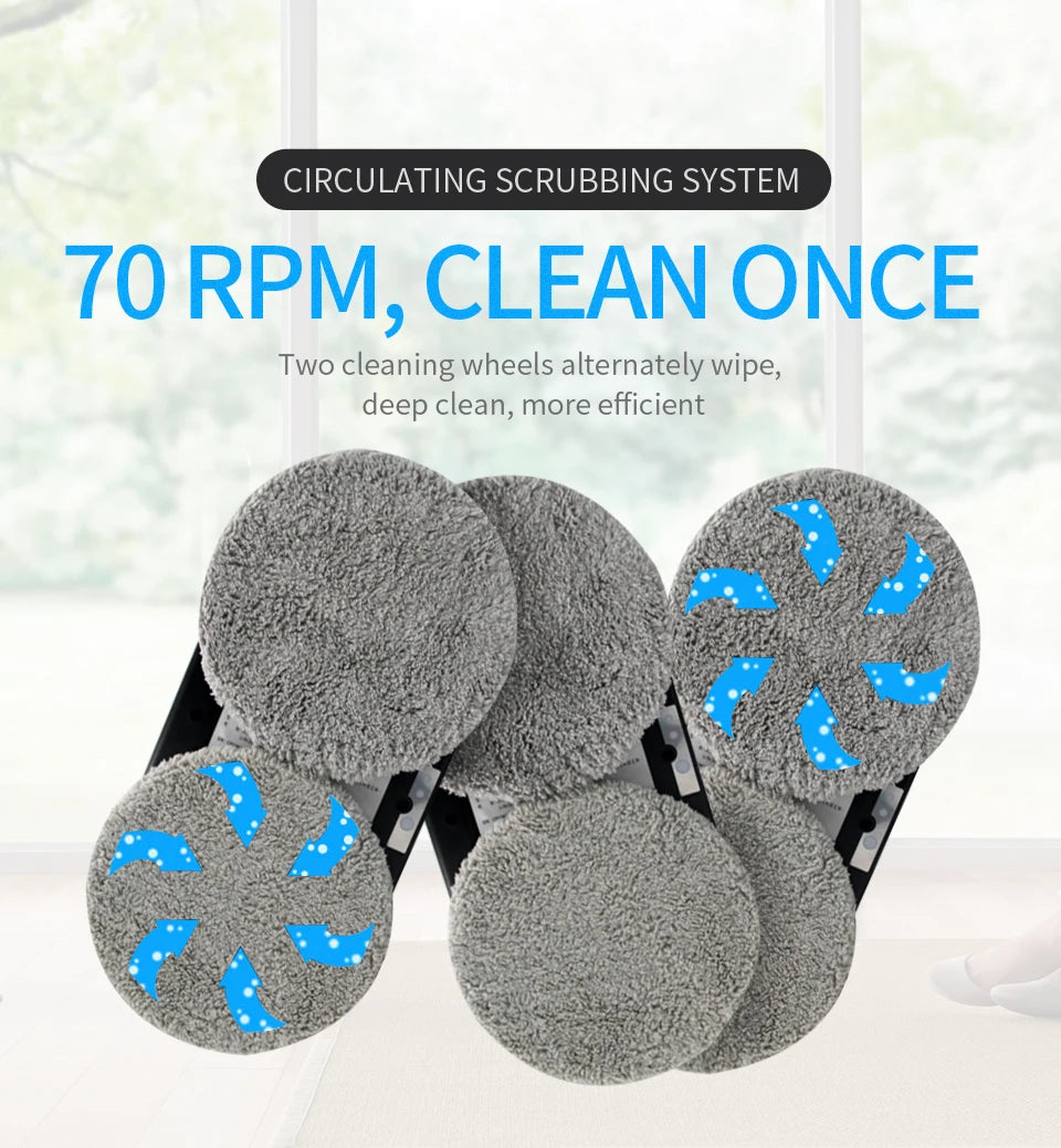 PuRuikai Ultra Thin Window Cleaning Robot Remote Control