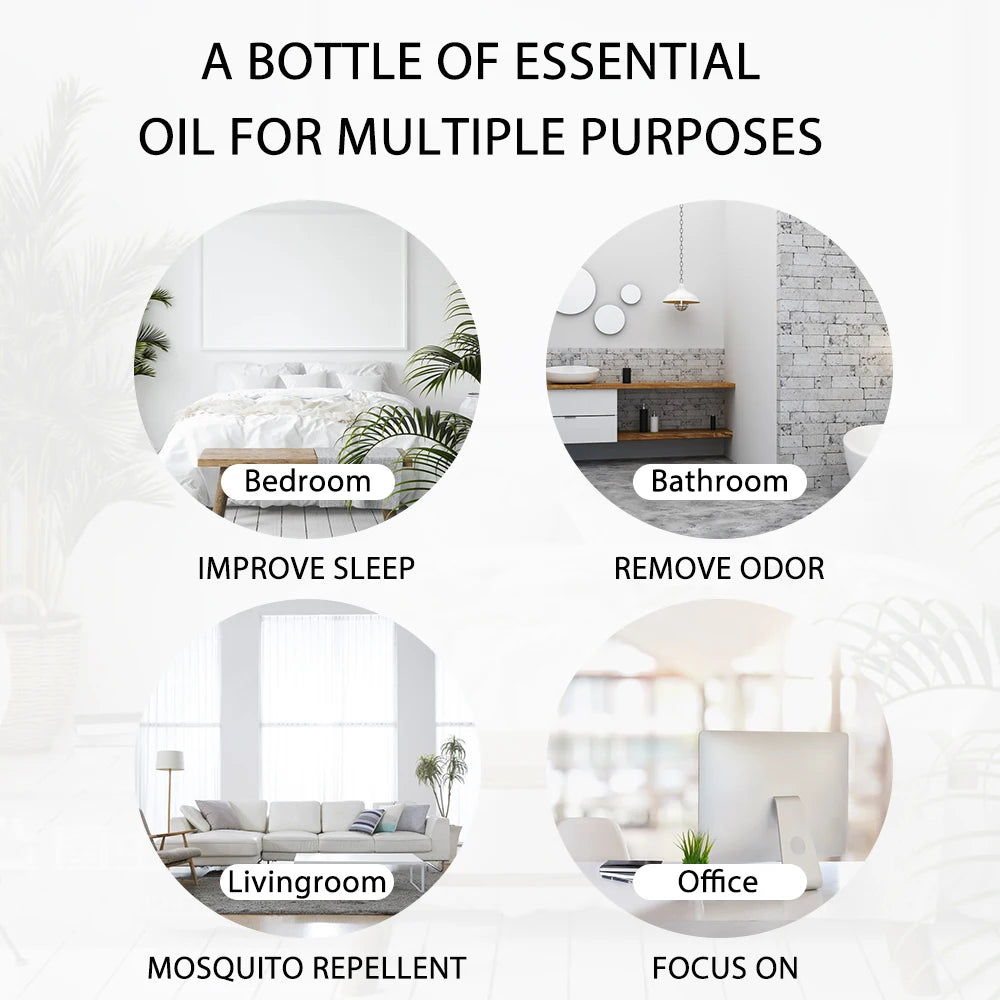 PHATOIL Pure Natural Essential Oils For Diffuser