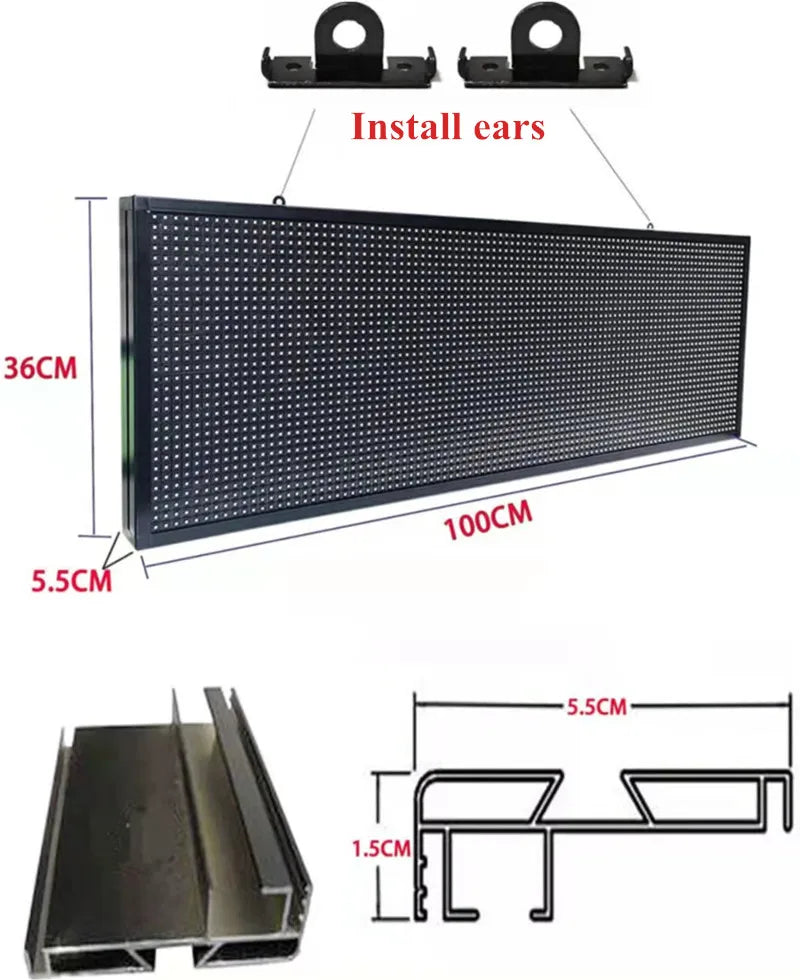 Outdoor Led Message Board Display