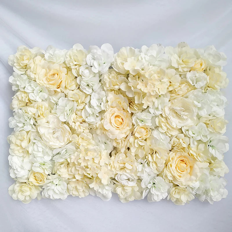 MEIHON Silk Rose Wall Backdrop for Weddings and Baby Showers