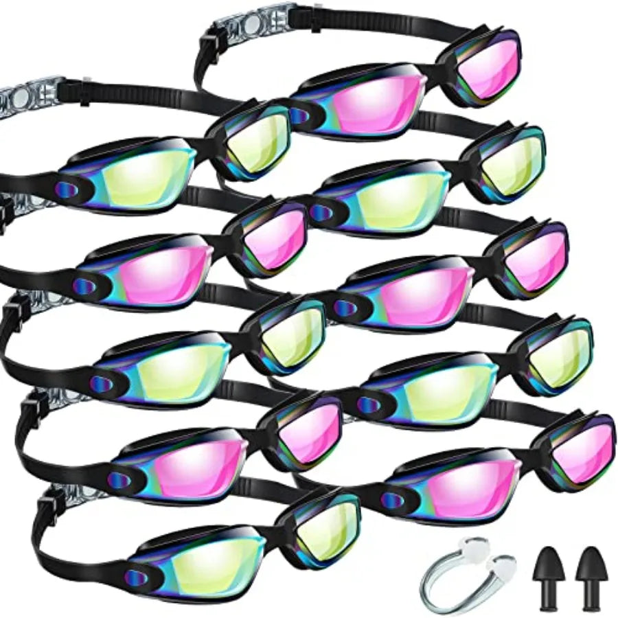 Swim Goggles for Adults Anti Fog Silicone No Leaking