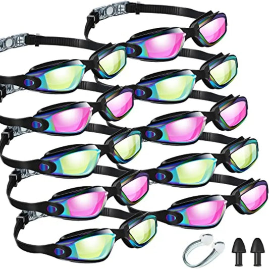 Swim Goggles for Adults Anti Fog Silicone No Leaking