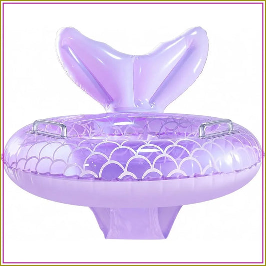 Mermaid Baby Pool Float For Toddlers Safe Fun Pool Ring