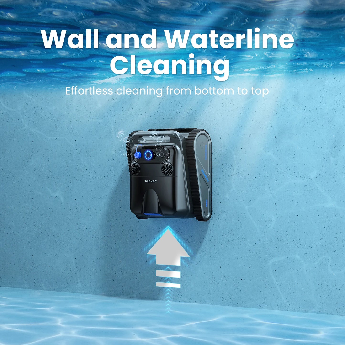 INSE Cordless Robotic Pool Cleaner With 4 Motors