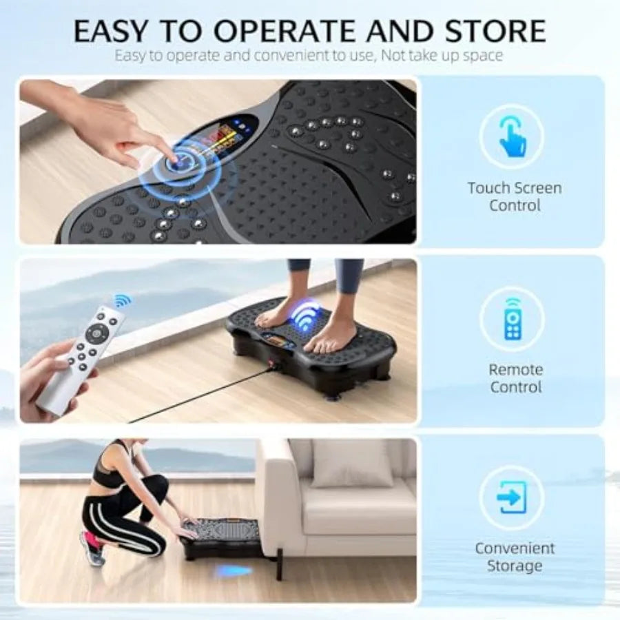 Vibration Plate Exercise Machine For Lymphatic Drainage