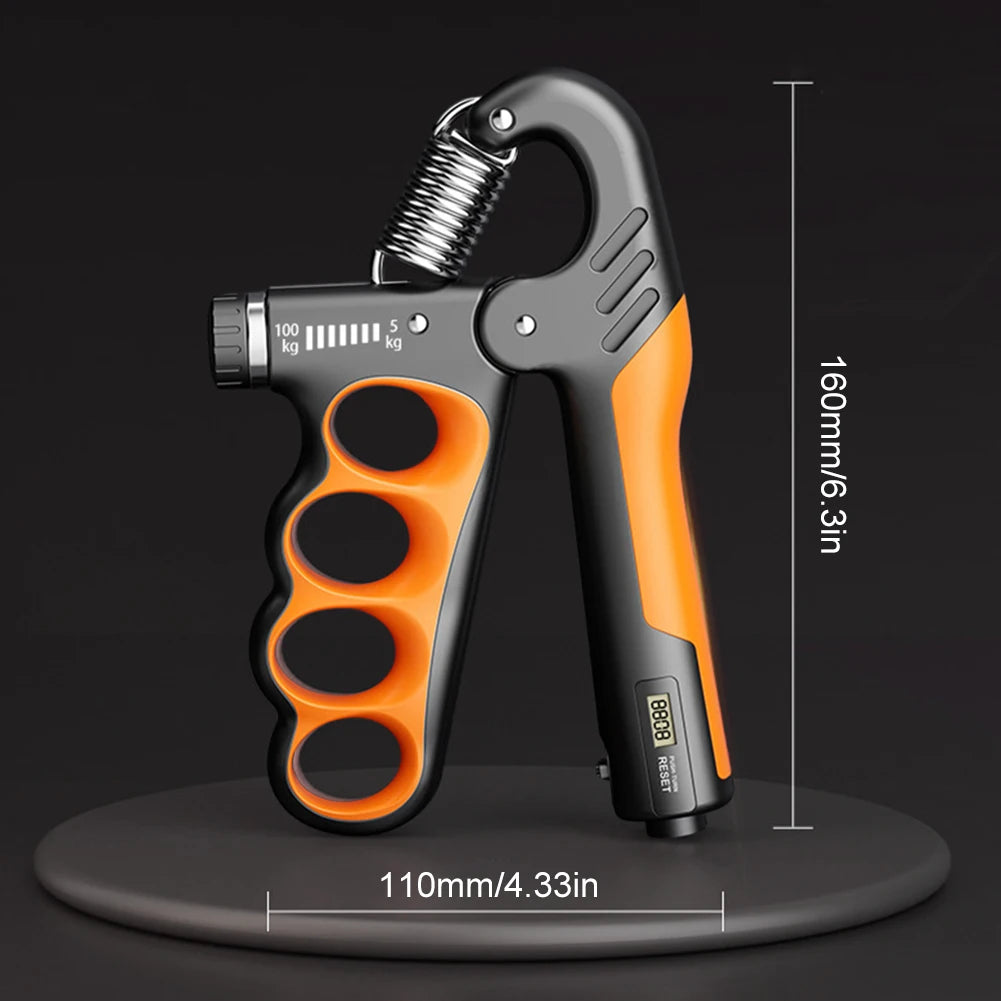 Adjustable Hand Grip Strengthener 5 to 100Kg With Counter