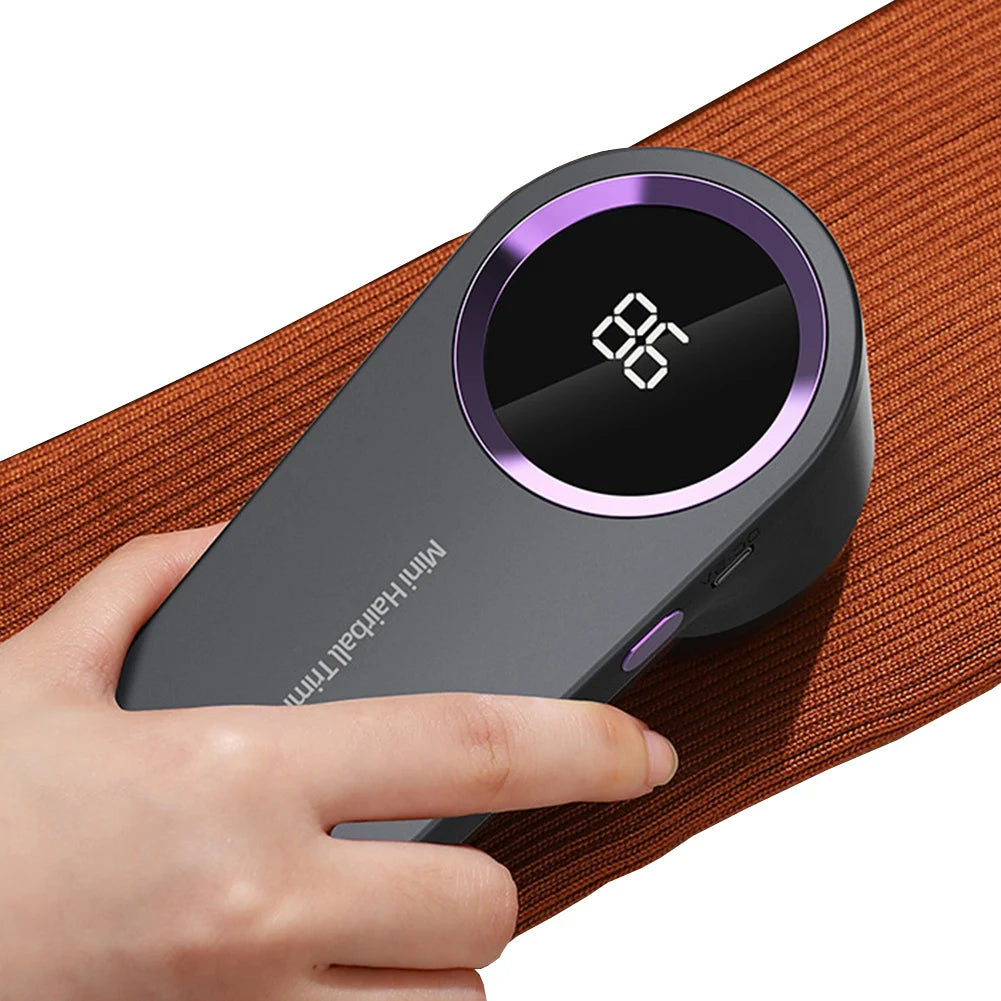APWIKOGER Electric Lint Remover Shaver With Digital Display
