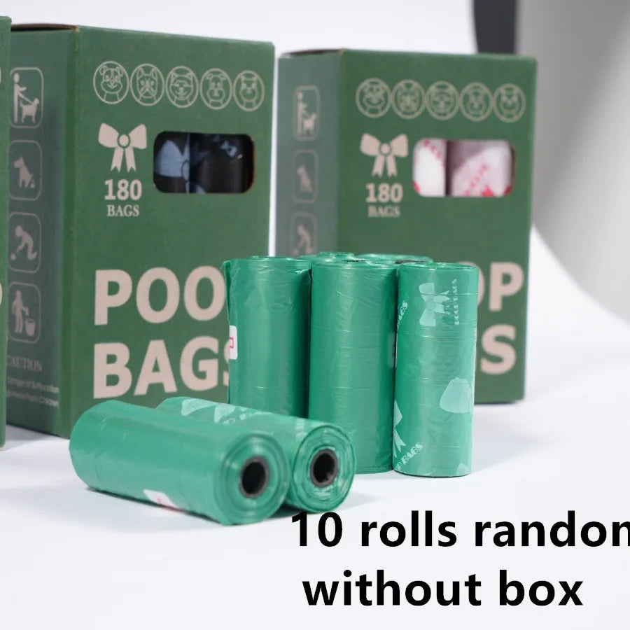 Super Thick Dog Poop Bags Leak Proof Polyethylene 180 Count