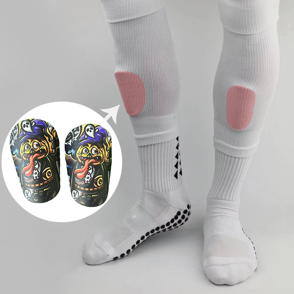 Two Pack Mini Shin Pads Set Shock Absorbing Leg Protectors