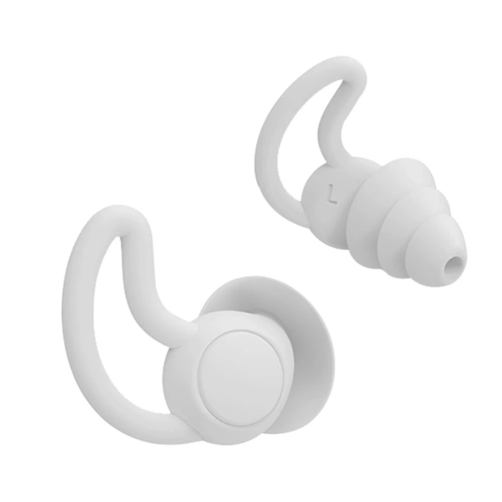 RZAHUAHU Silicone Earplugs Waterproof For Sleep And Swim