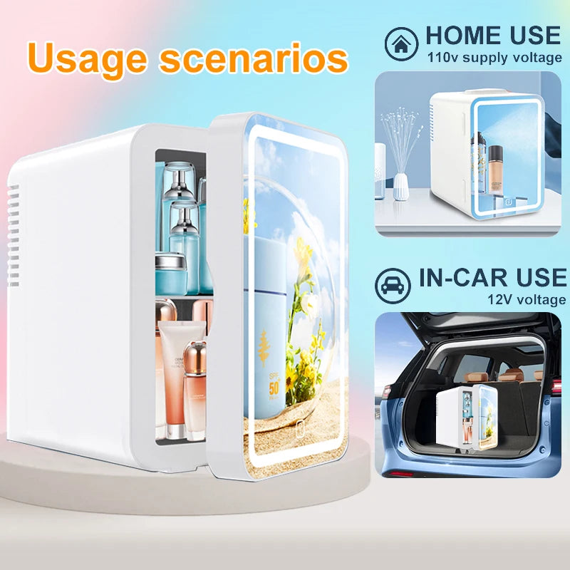 Cooseon 6L Portable Beauty Refrigerator For Cosmetics