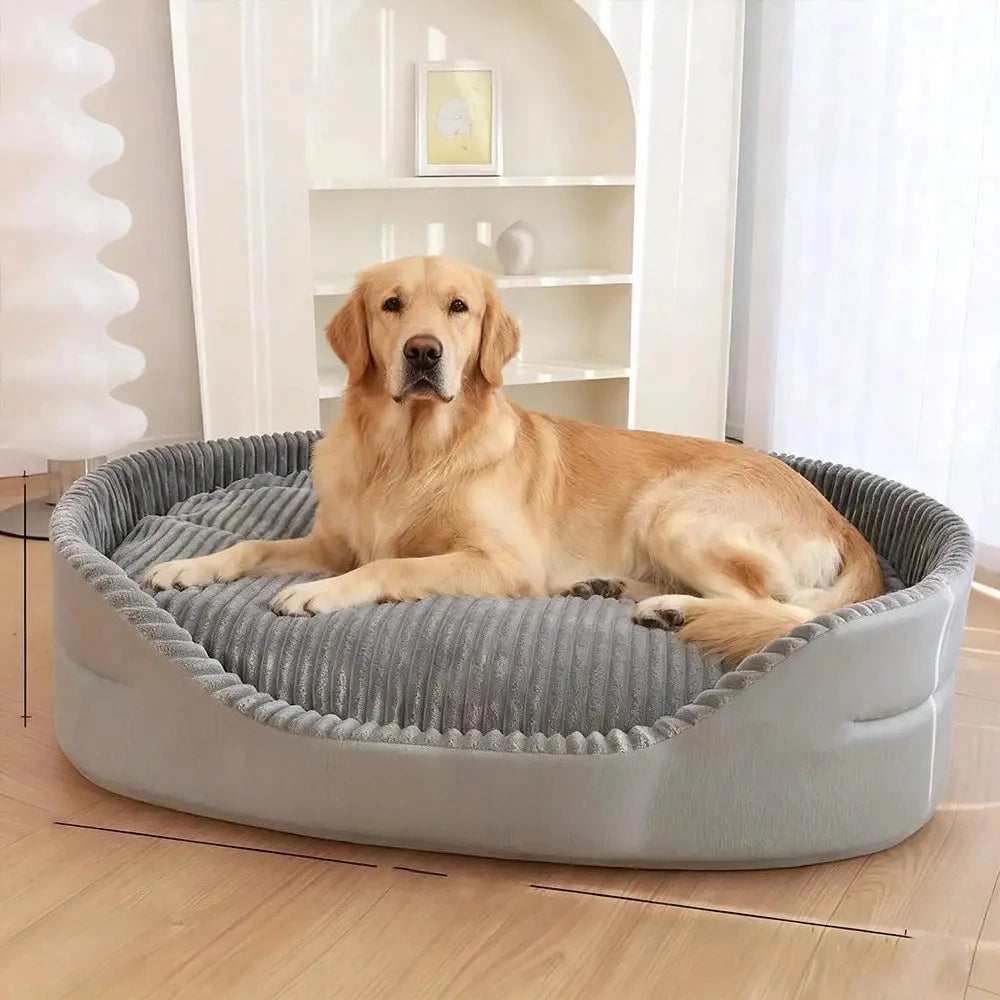Machine Washable Cozy Pet Bed For Dogs And Cats