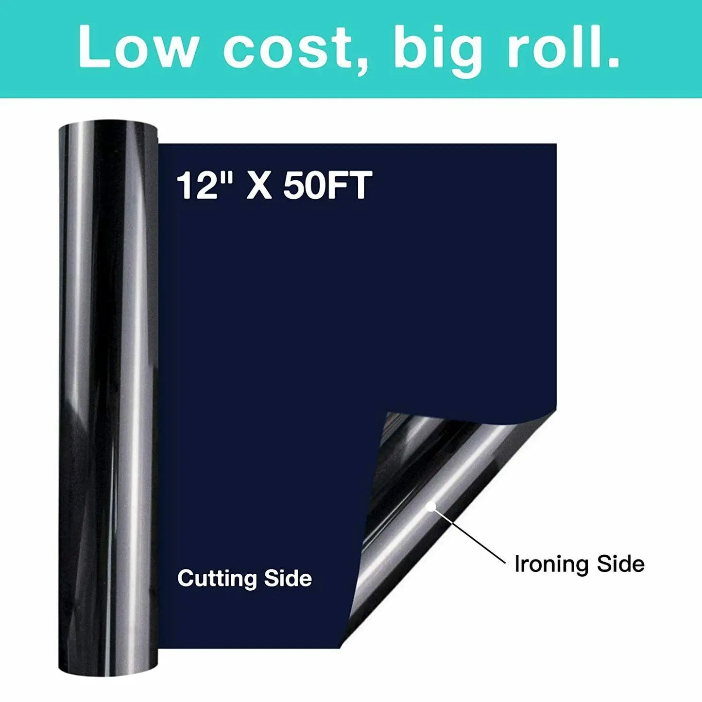 HTVRONT Heat Transfer Vinyl Roll for T Shirts and Crafts