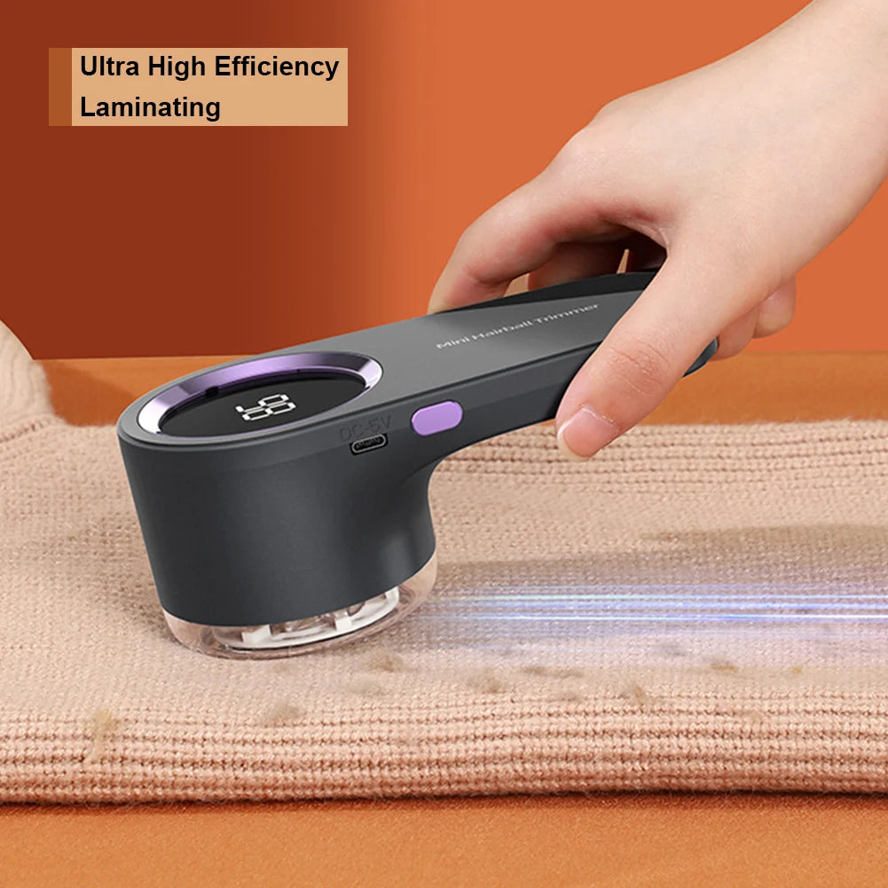 APWIKOGER Electric Lint Remover Shaver With Digital Display