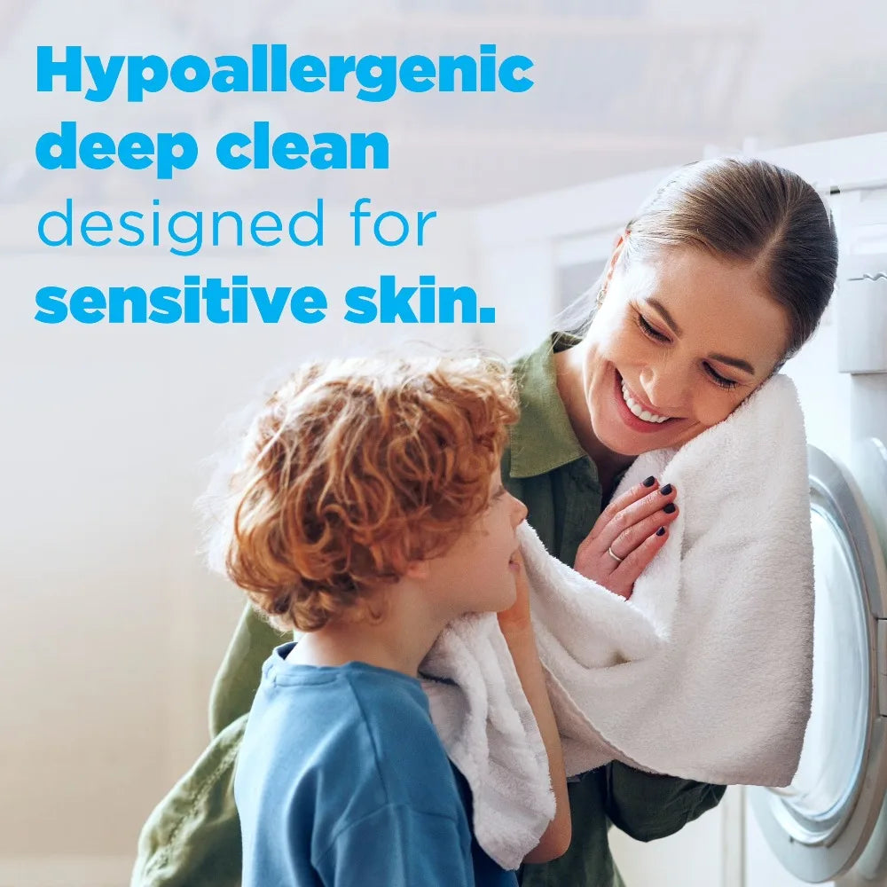 Large-capacity household Hypoallergenic Unscented Laundry Detergent Soap Pacs Free and Gentle for Sensitive Skin