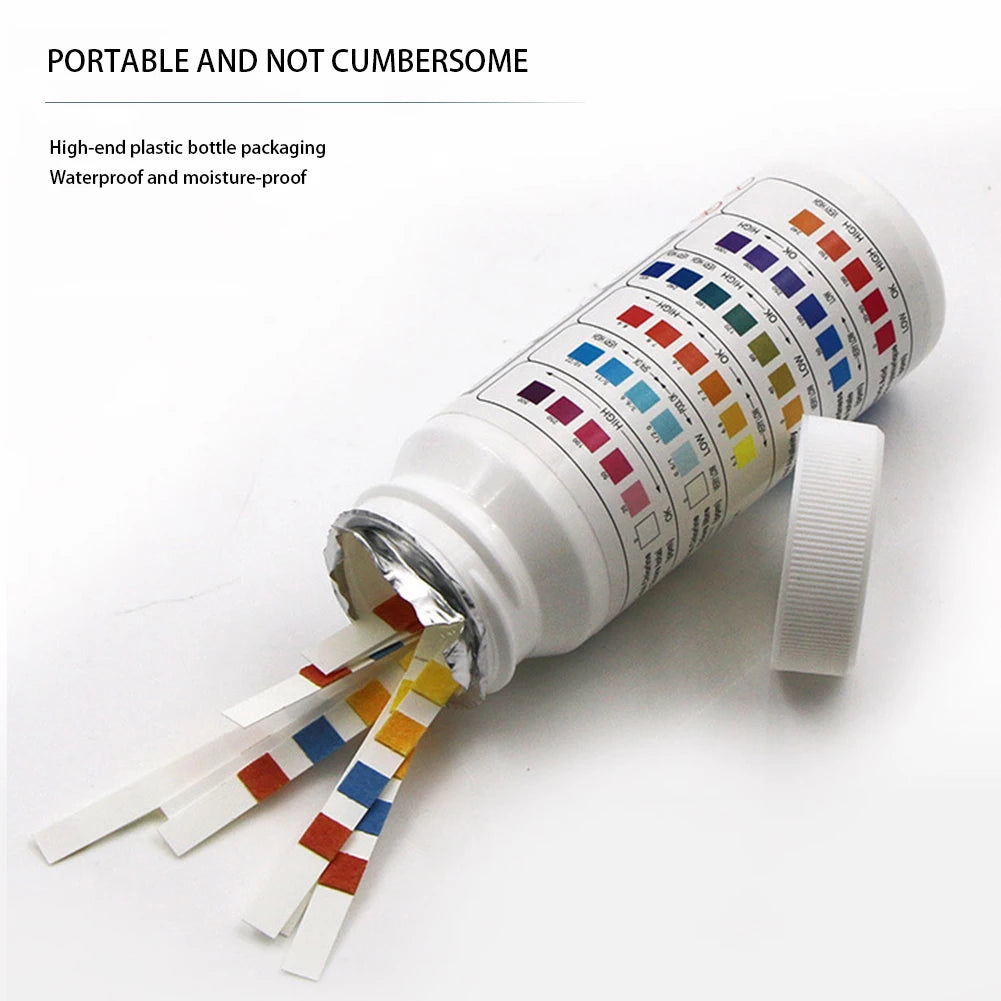 ALLOYSEED PH Test Strips 7 In 1 Pool Aquarium