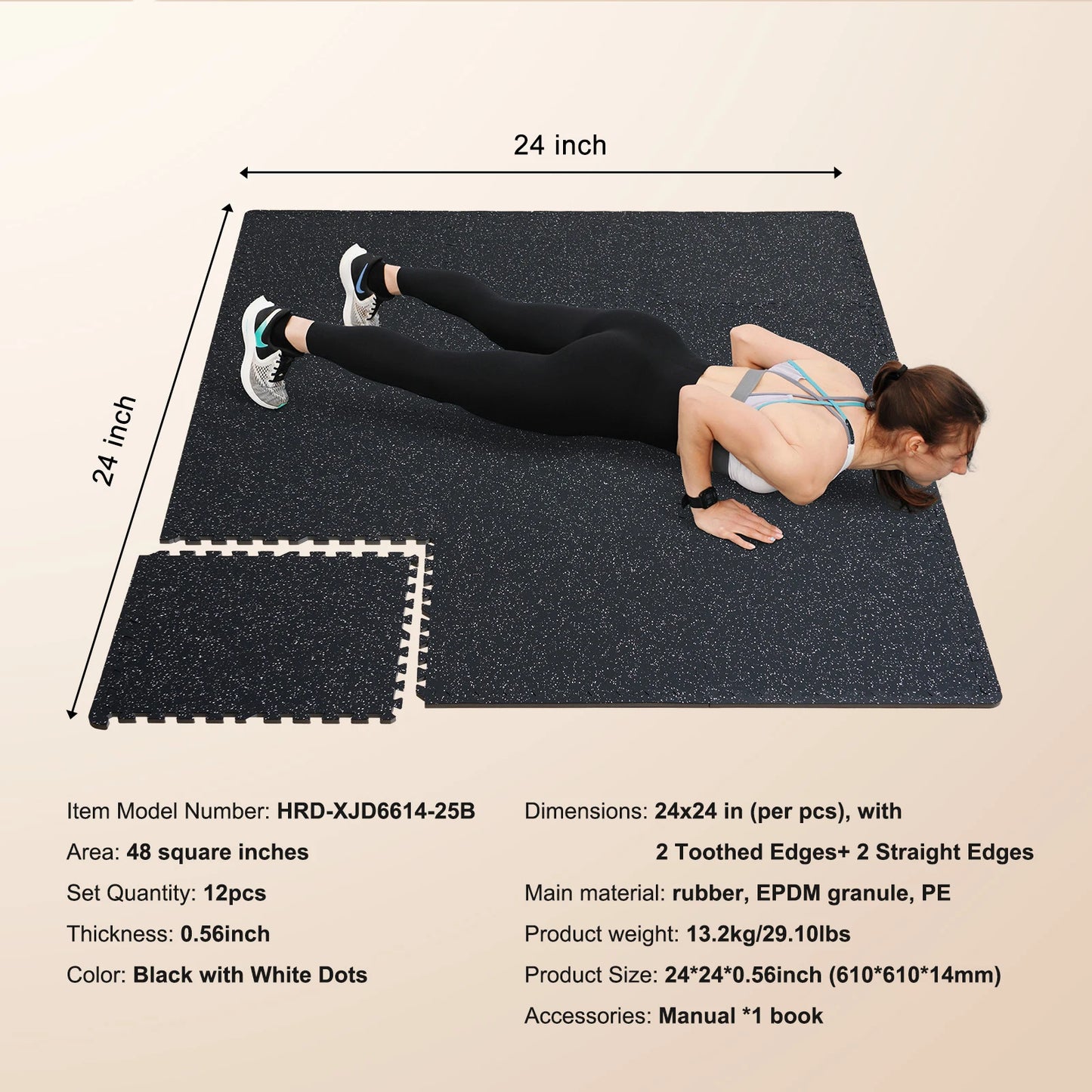 Interlocking EVA Floor Mats For Home And Gym
