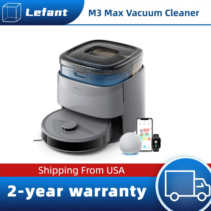 Lefant M3 Max Robot Vacuum With Auto Wash