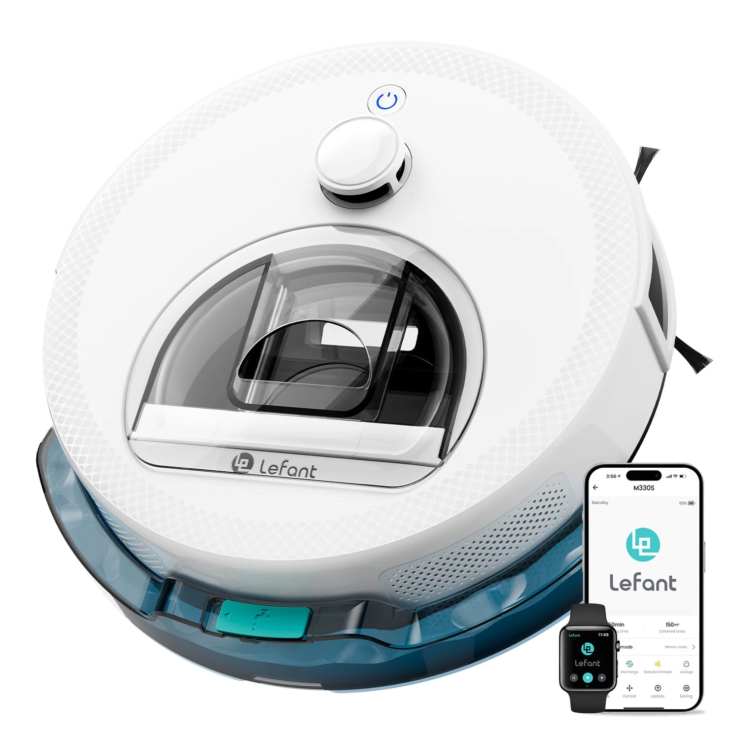 Lefant M330S Robot Vacuum And Mop With LiDAR Navigation