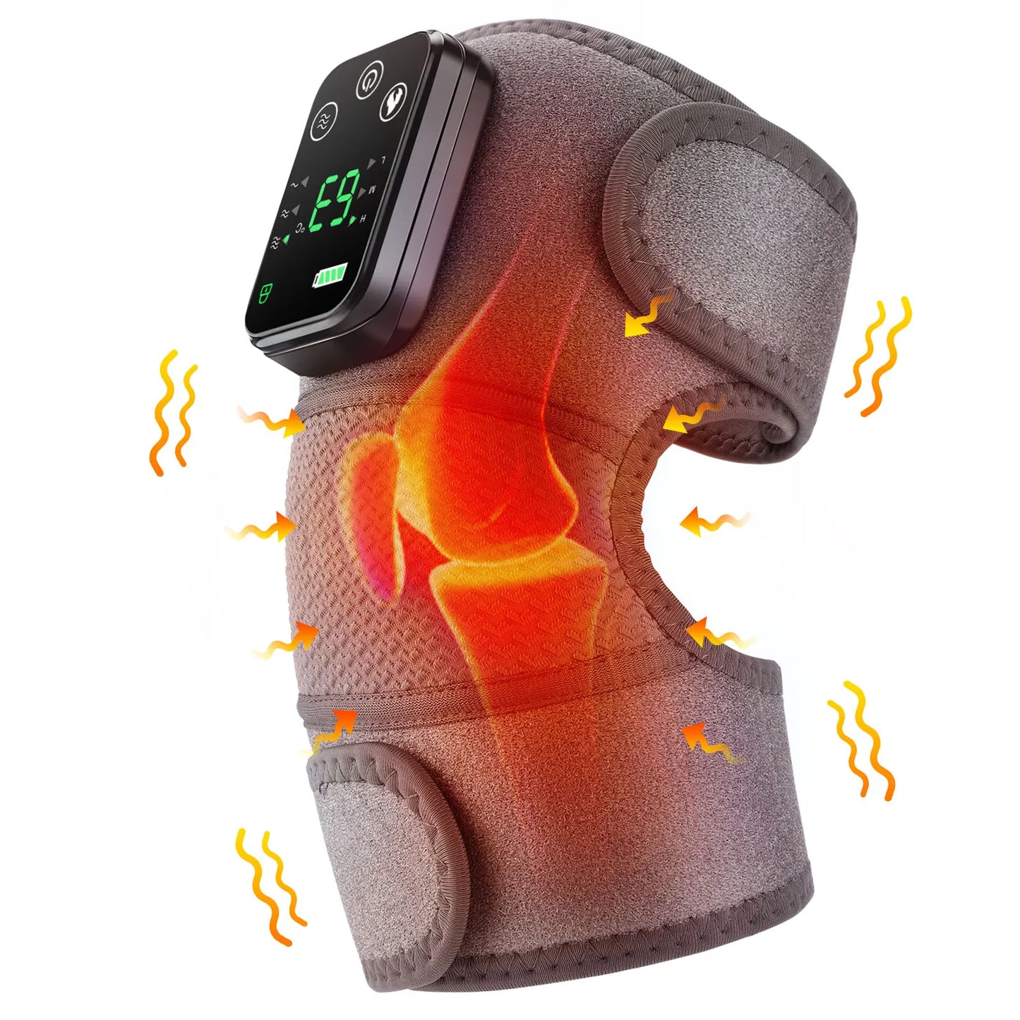 Intelligent Electric Knee Massager With Heat And Vibration