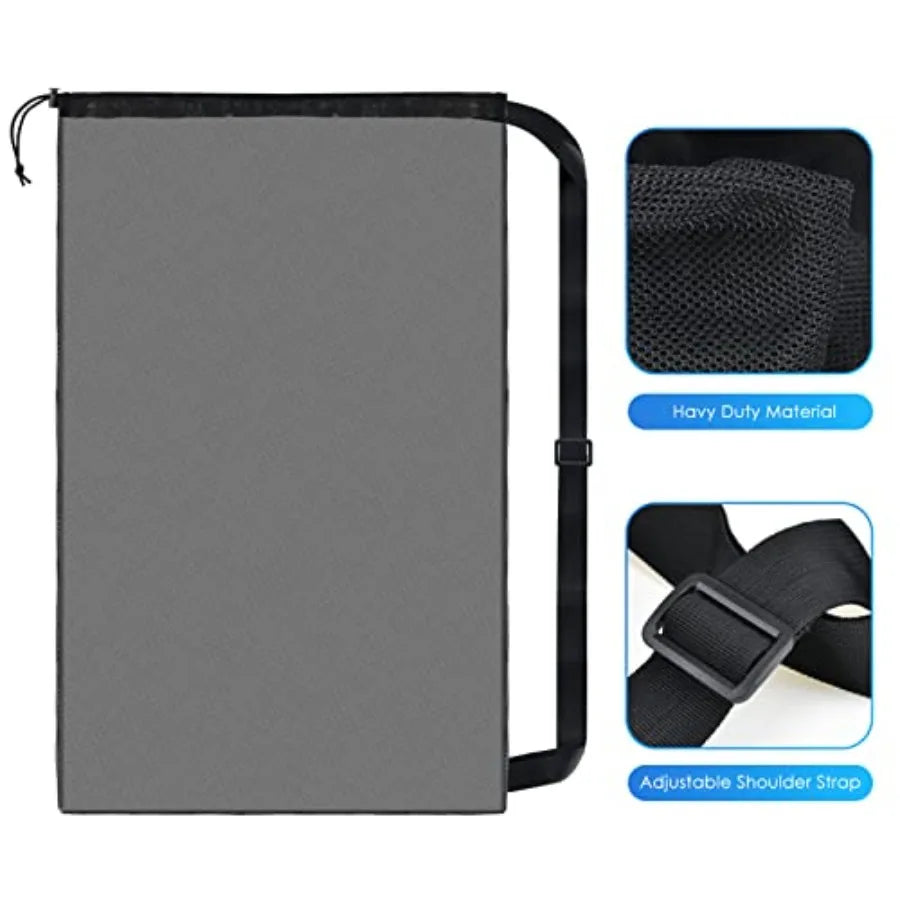 Sports Ball Bag Mesh With Adjustable Shoulder Strap