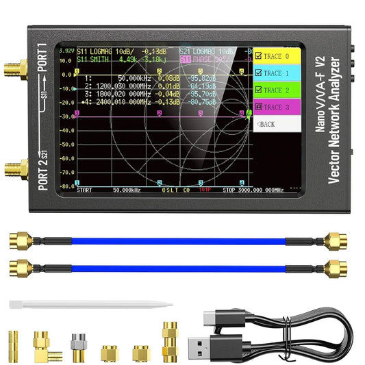 SeeSii NanoVNA-F V2 Vector Network Analyzer