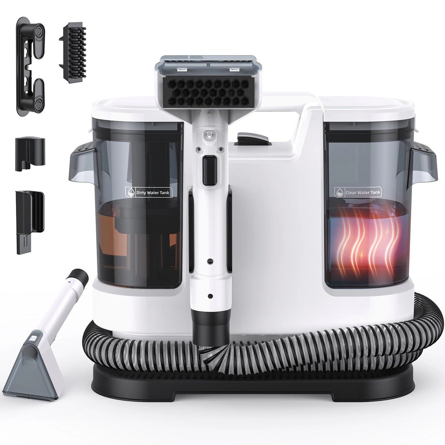 Lubluelu V8 Portable Carpet And Upholstery Cleaner