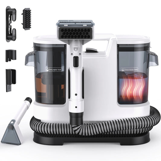 Lubluelu V8 Portable Carpet And Upholstery Cleaner