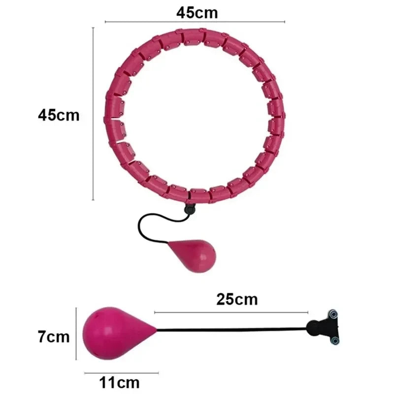 Smart Weighted Hula Hoop for Adults and Beginners