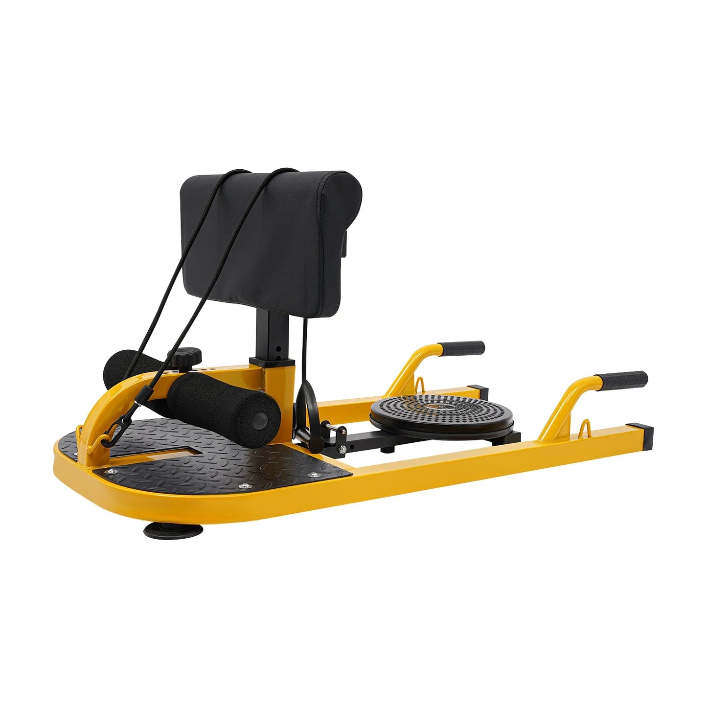 Deep Squat Trainer With Adjustable Back Support And Leg Hook